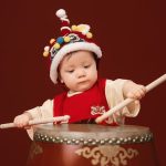 參加朋友寶寶抓周