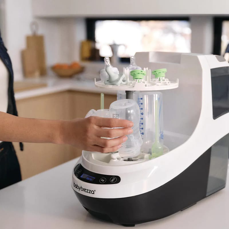 奶瓶清洗機推薦:美國BabyBrezza 奶瓶清洗機bottle washer pro