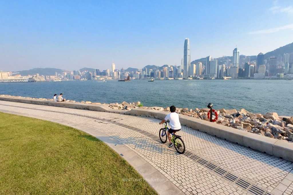 小朋友踩單車好去處: 西九龍文化區單車徑