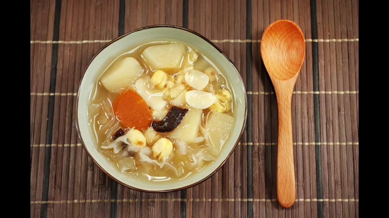 雪梨川貝蓮子百合湯