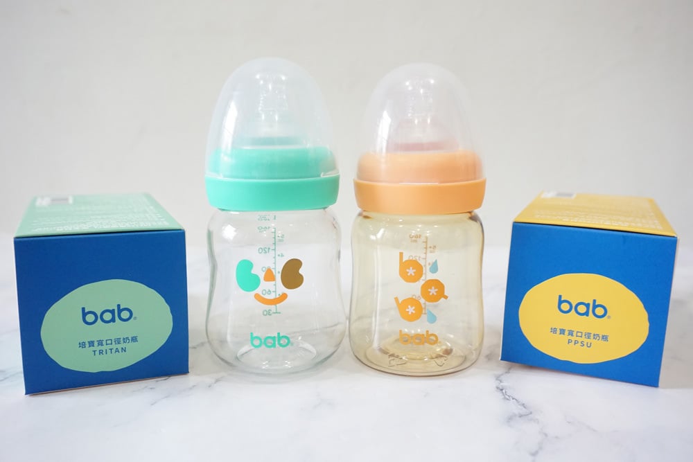 新手爸媽必看~奶瓶材質如何挑選? 嬰兒奶瓶推薦培寶bab玩想像奶瓶系列(a33玻璃奶瓶、PPSU奶瓶、Tritan奶瓶) 療癒系奶瓶陪伴媽咪哺乳的時光–