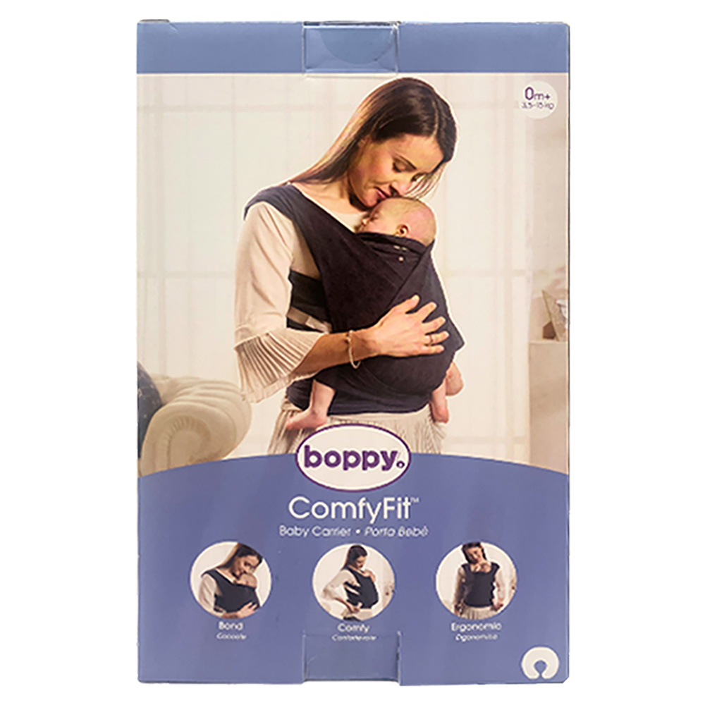 chicco Boppy環抱式透氣嬰兒揹巾, 牛仔藍- | 酷澎
