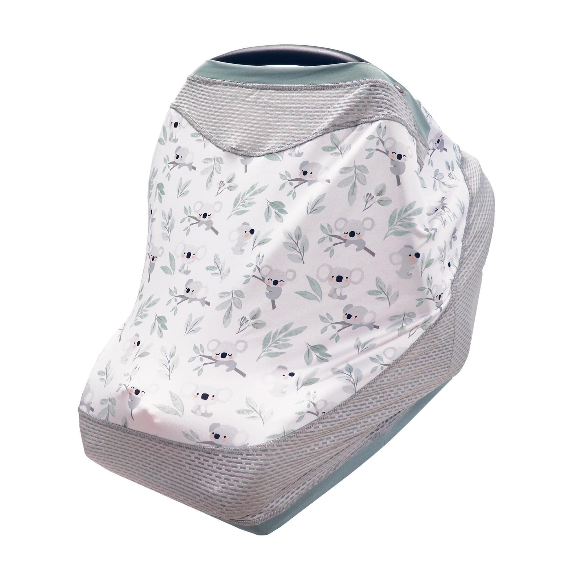 Amazon.com: Boppy 4 及以上多用途罩,考拉,快乾UPF 50+ 針織透氣網布,多功能適用於汽車座椅遮陽篷,哺乳罩 ,嬰兒推車,購物車,兒童椅等: