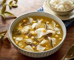 莼菜玉米鲈鱼羹