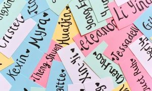 姓吴取名 name card