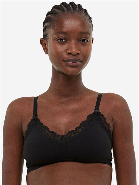 H&M MAMA蕾絲孕婦胸圍時尚款式