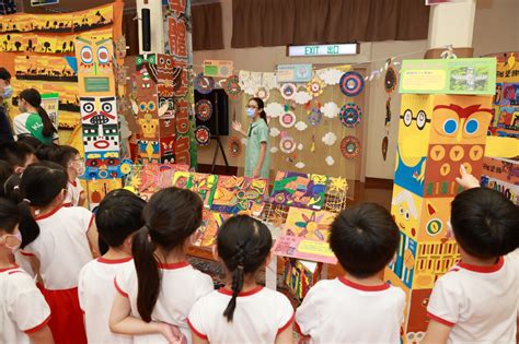 救世軍明德幼兒學校 雙語教學互動場景