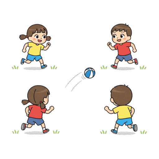 4. 踢球遊戲示意圖