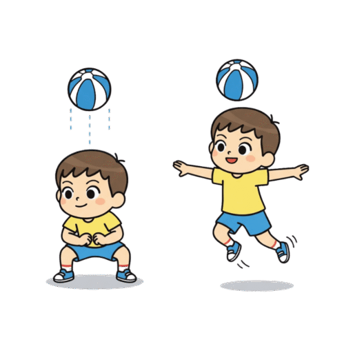 9. 頂球遊戲示意圖