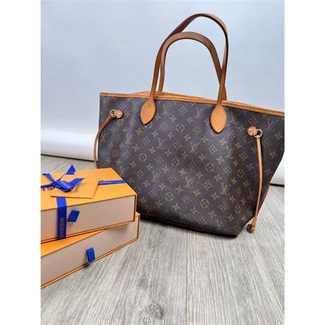 媽媽袋推介 Louis Vuitton Neverfull MM 肩背媽媽包配圖