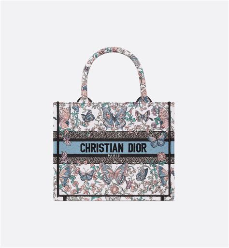媽媽袋推介 Small Dior Book Tote with Strap 斜背媽媽包外觀與容量展示